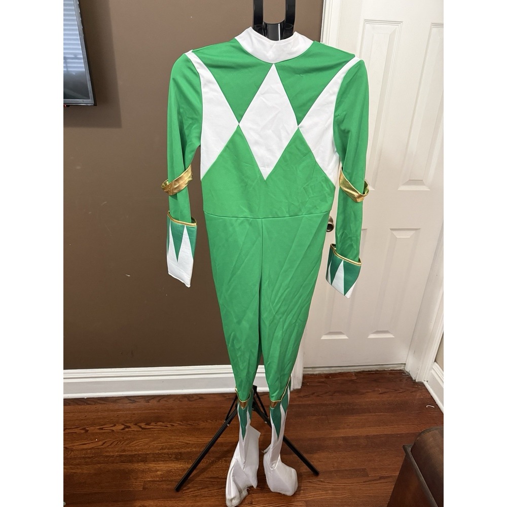 Mighty Morphin Green Power Ranger Costume Size XL